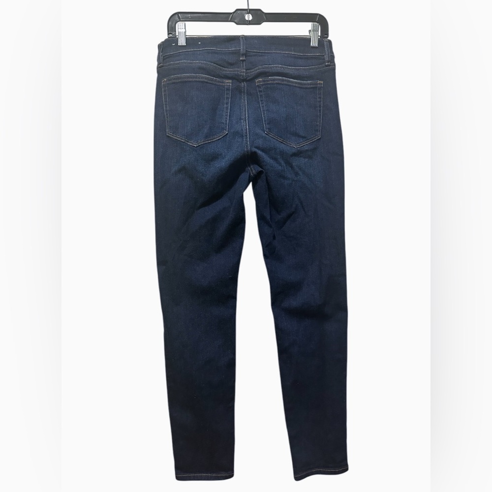 LOFT The Skinny Jeans Womens 4 / 29 Mid Rise Dark Blue Wash Denim - Picture 8 of 11